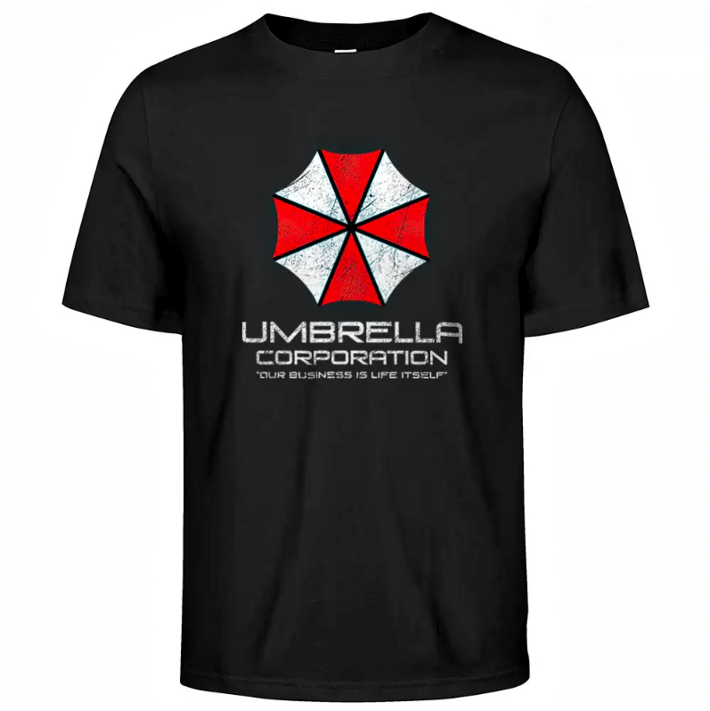 Resident Evil Umbrella Corporation Cotton Graphic Casual TShirt
