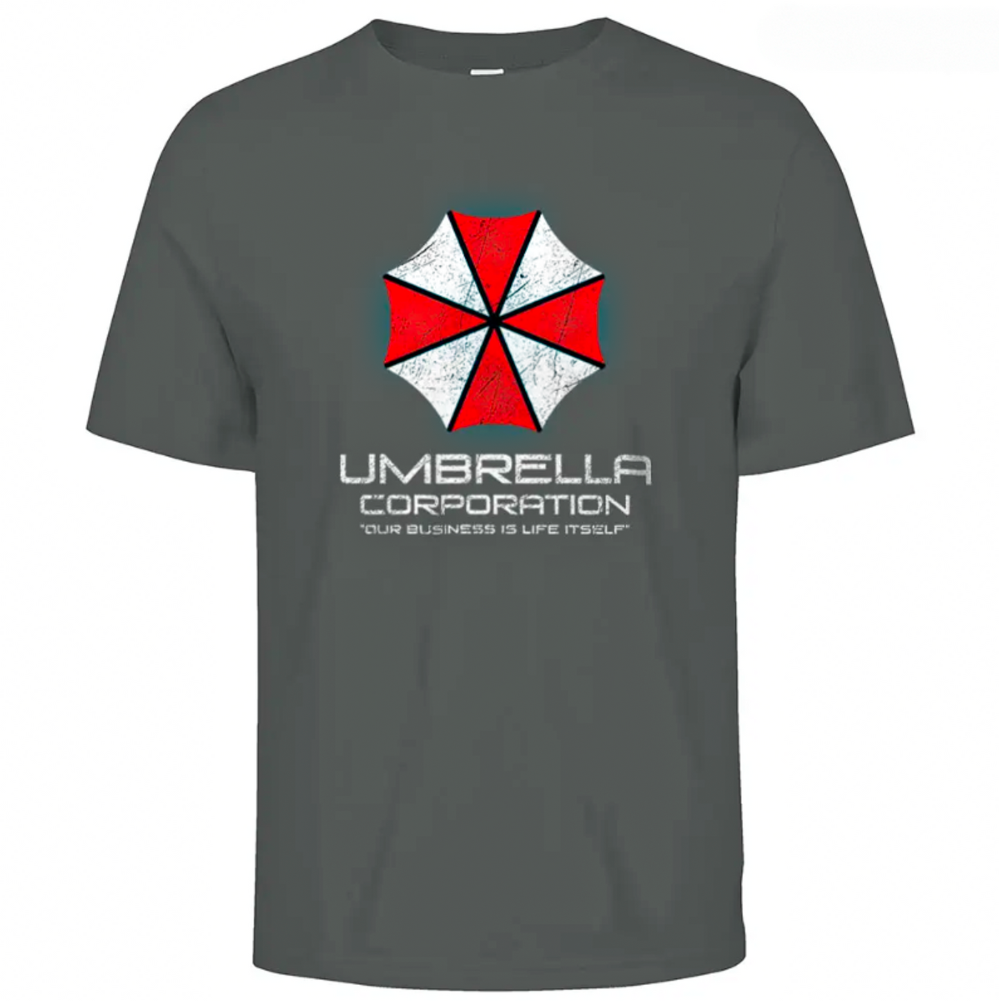 Resident Evil Umbrella Corporation Cotton Graphic Casual TShirt