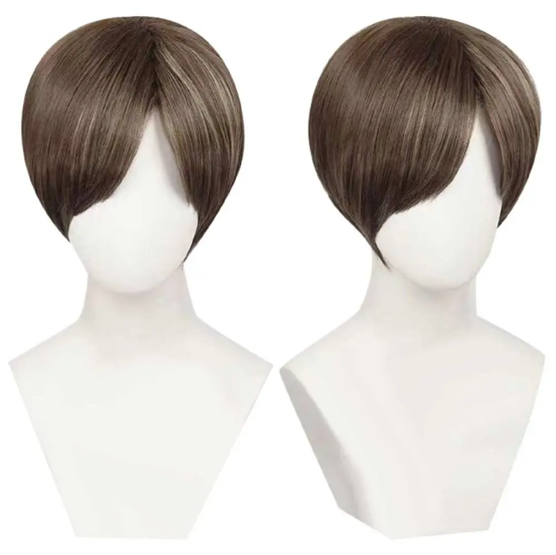 Resident Evil Biohazard Leon Scott Kennedy Cosplay Wig