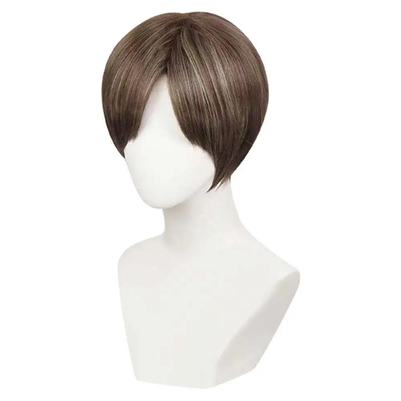 Resident Evil Biohazard Leon Scott Kennedy Cosplay Wig