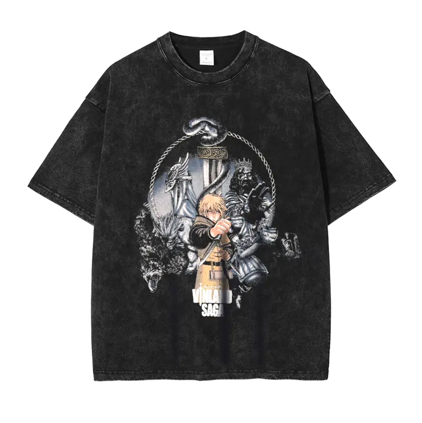 Vinland Saga Anime Inspired Vintage Short Sleeve Top