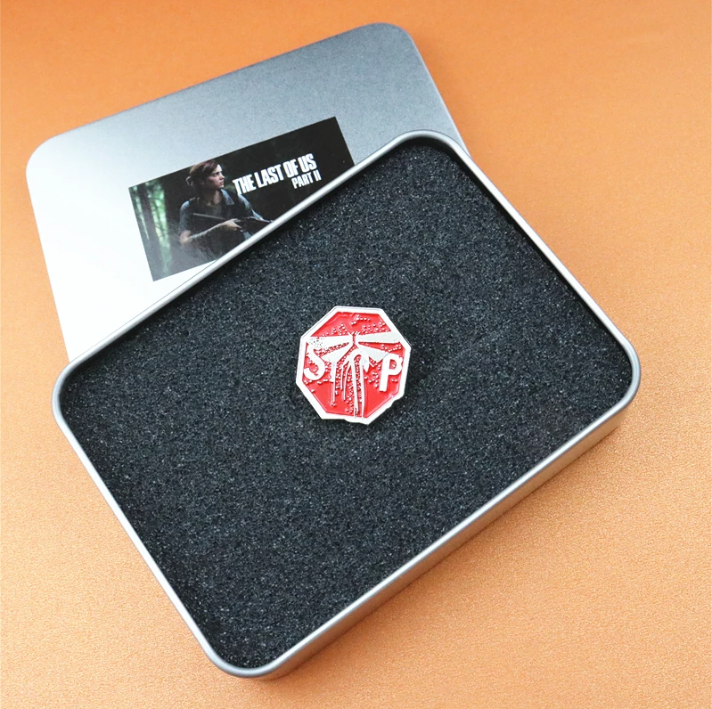 The Last of Us Premium Stop Sign Brooch