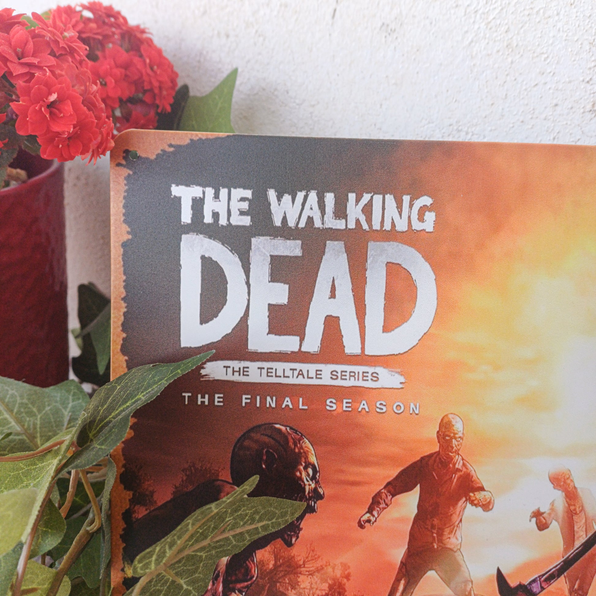 The Walking Dead Season 4 Clementine Telltale Game Retro Metal Sign - 20x14cm Available at 2Fast2See.co