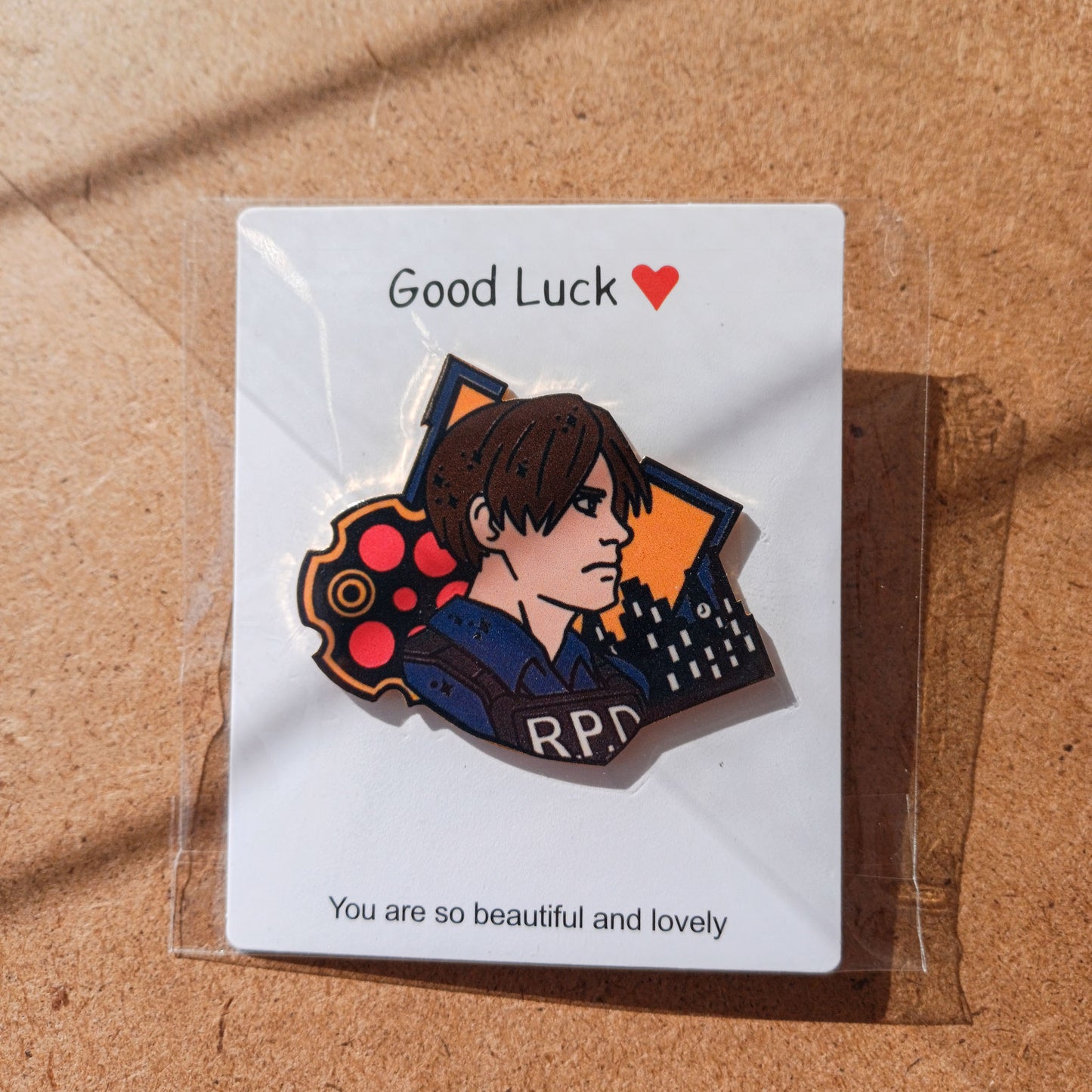 Resident Evil Character Fan Inspired Enamel Pins