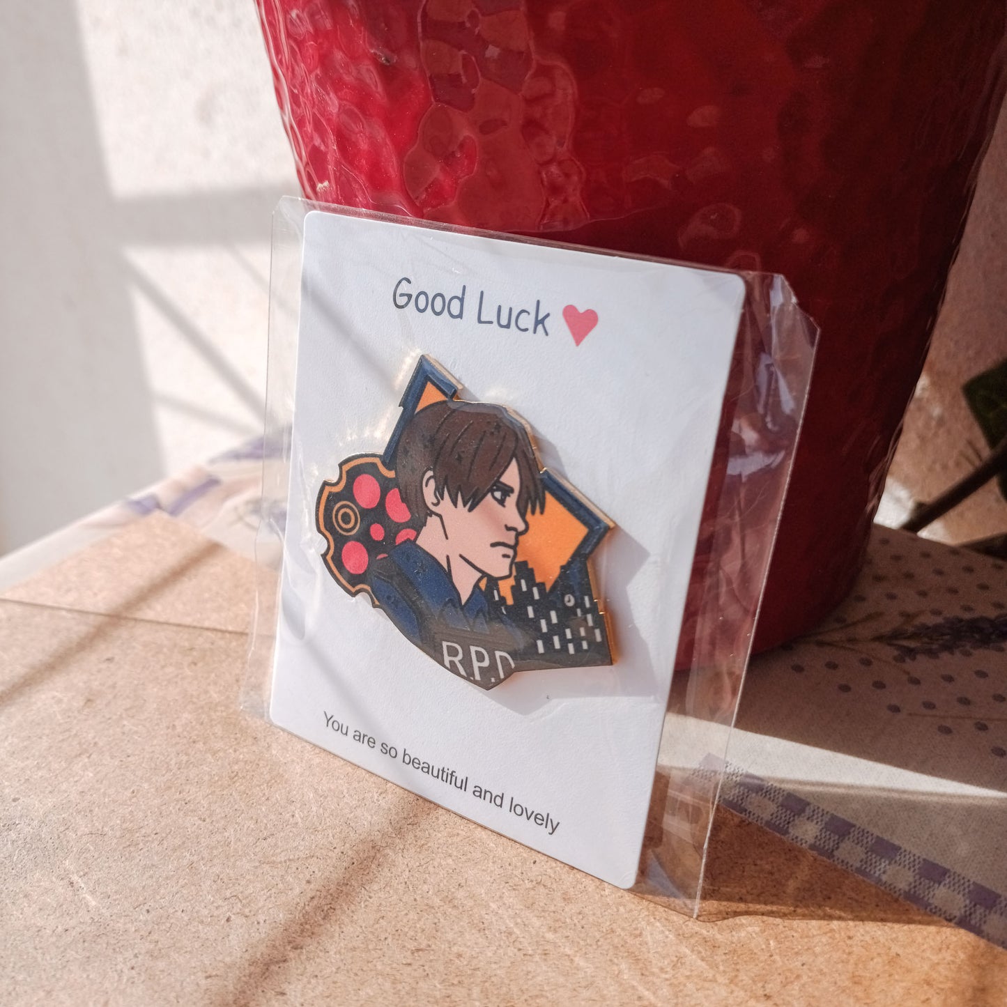 Resident Evil Character Fan Inspired Enamel Pins