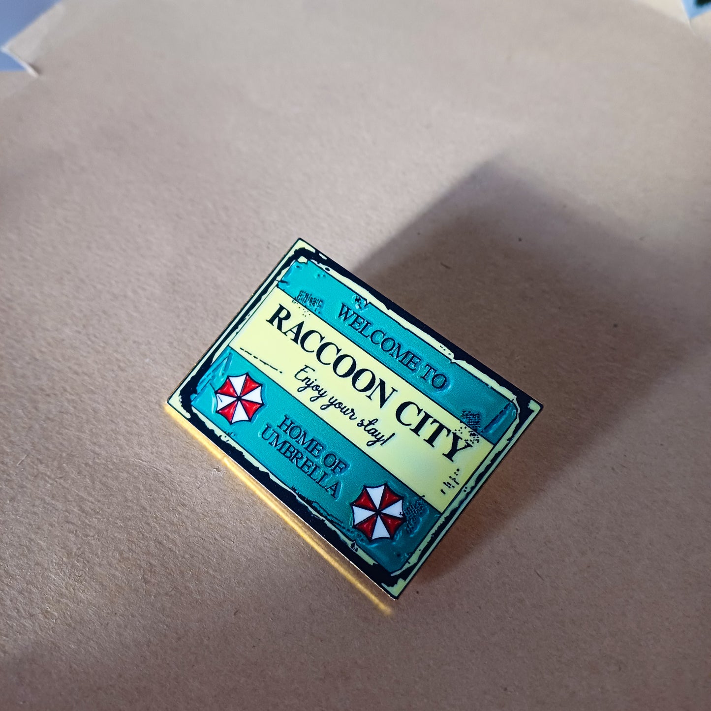 Resident Evil Welcome to Raccoon City Horror Enamel Pin - Default Title Available at 2Fast2See.co