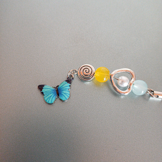 Life Is Strange Inspired Charm Butterfly Keychain - Default Title Available at 2Fast2See.co