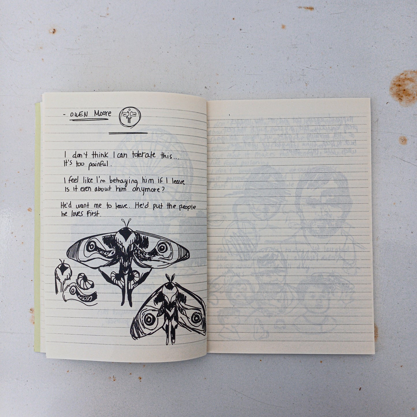 The Last of Us Ellie's Handmade Journal Replica