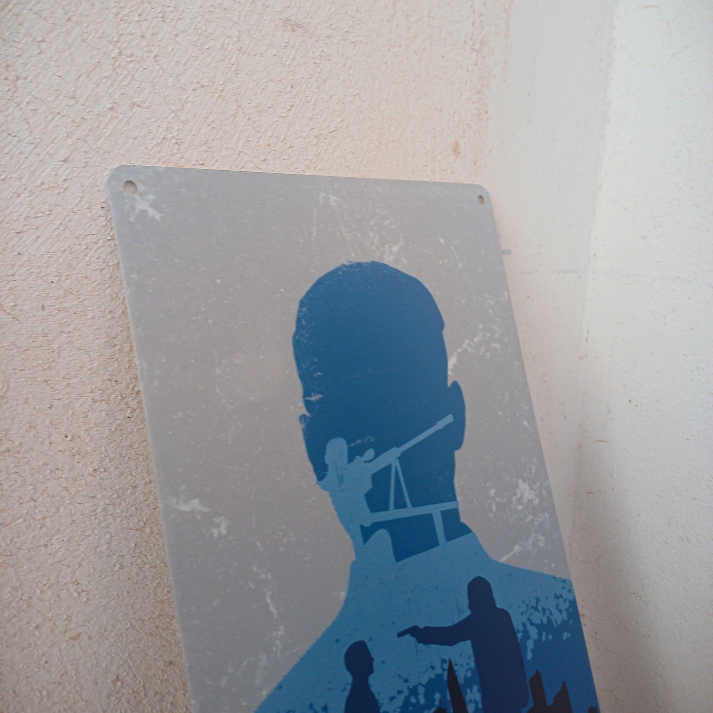 Detroit Become Human Video Game Inspired Metal Wall Tin Sign