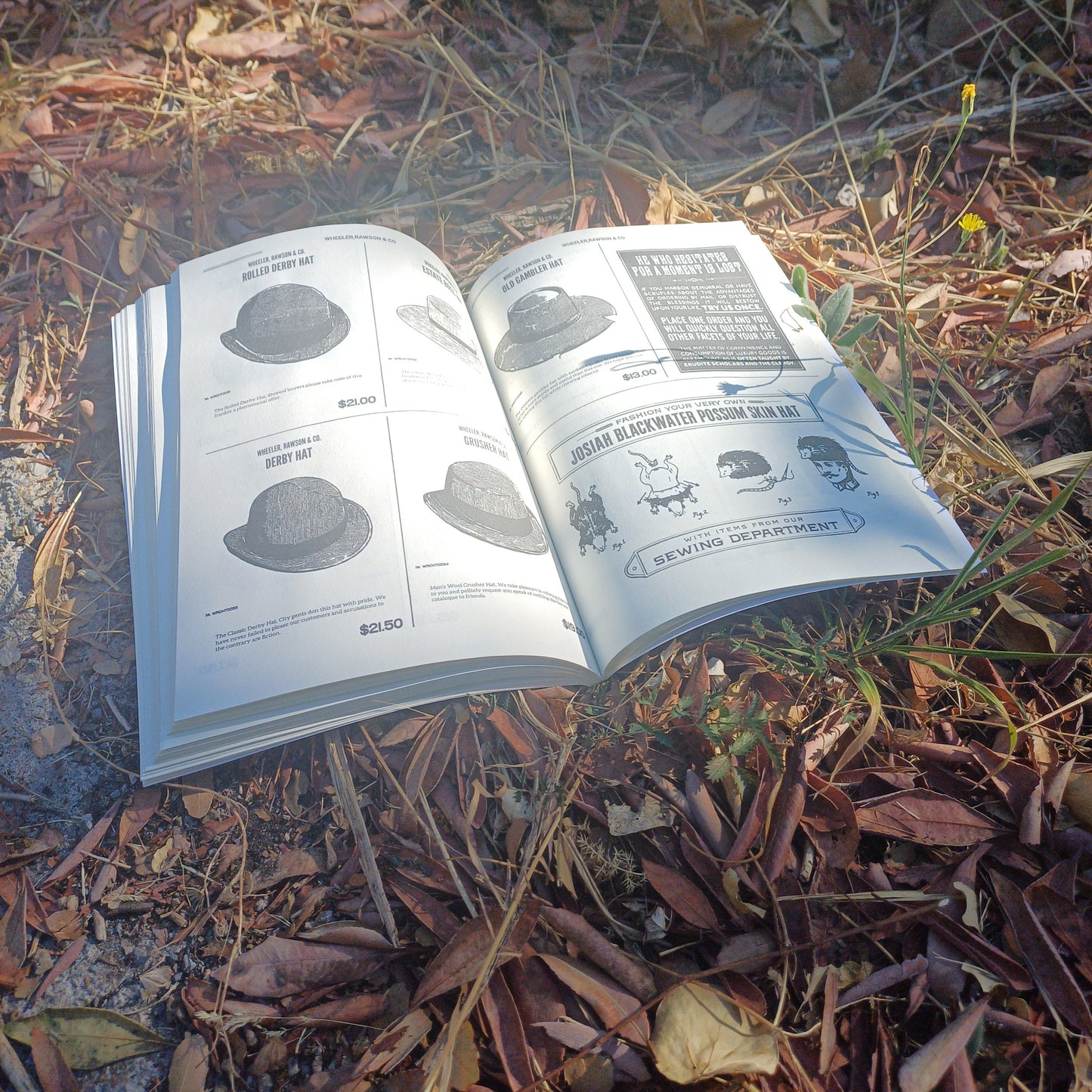 Red Dead Redemption 2 Store Catalog Manual Book Handmade Collection Item