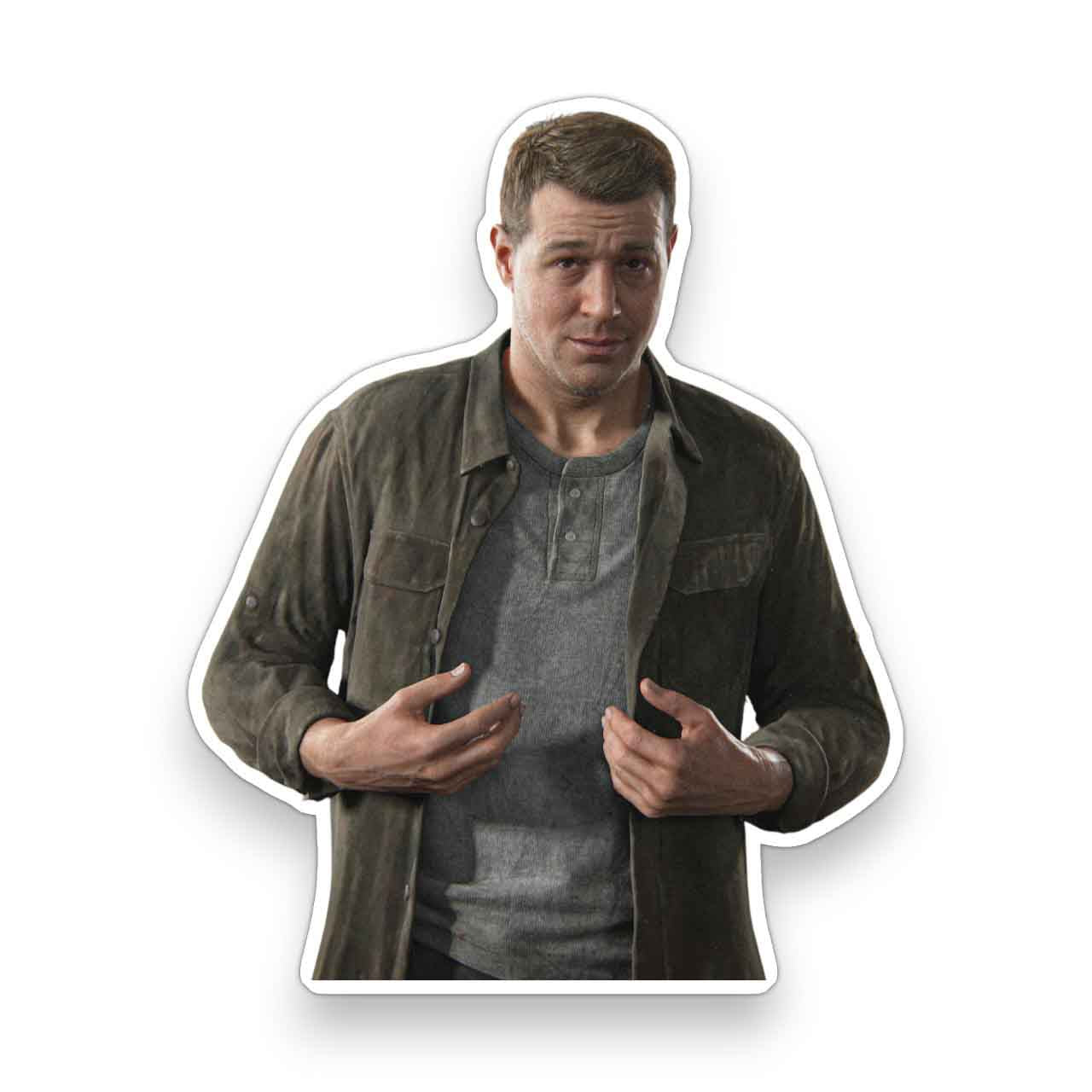 The Last of Us Part II Jerry Anderson Stickers Set - 20 Stickers/ 5cm Available at 2Fast2See.co