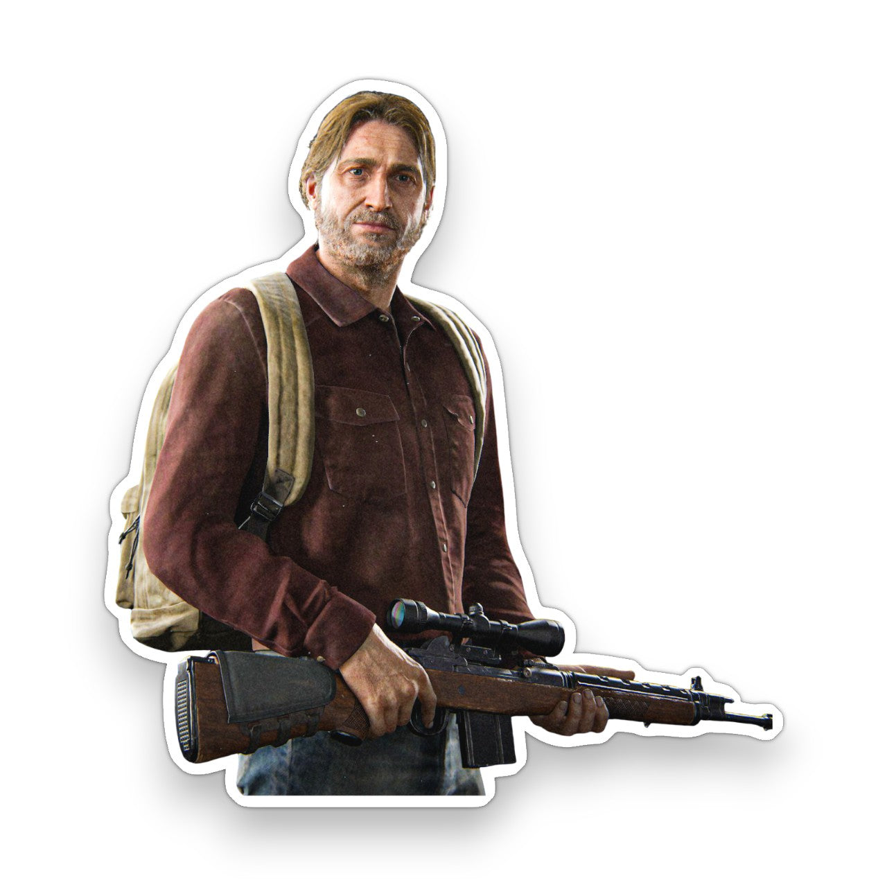 The Last of Us Part II Tommy Miller Stickers Set