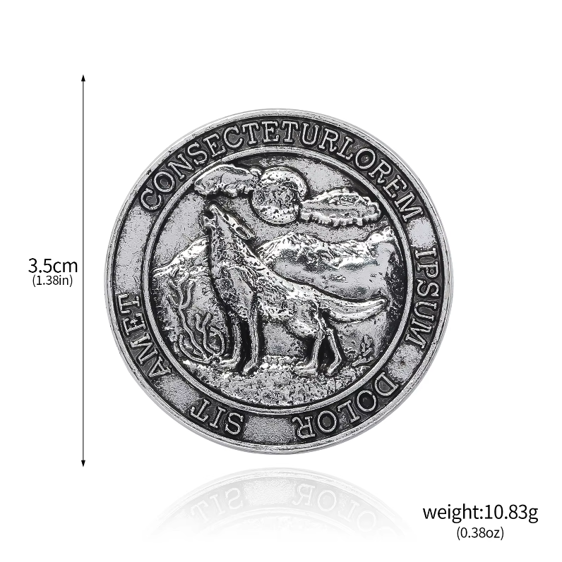 Resident Evil 8 Village Coin RE8 Cosplay Medal