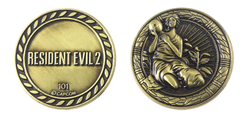 Resident Evil 2 Limited Edition Replica Maiden Medallion
