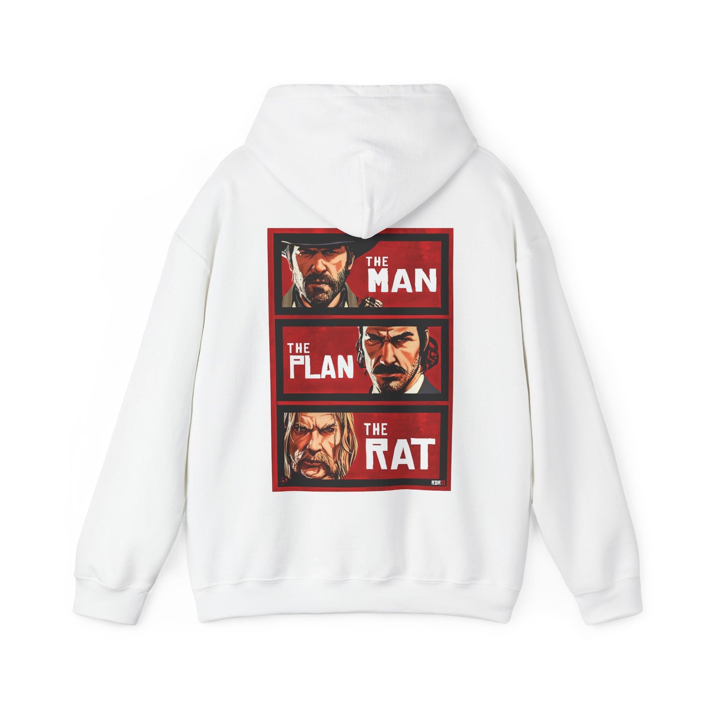 Red Dead Redemption 2 The Man The Plan The Rat Gaming Hoodie