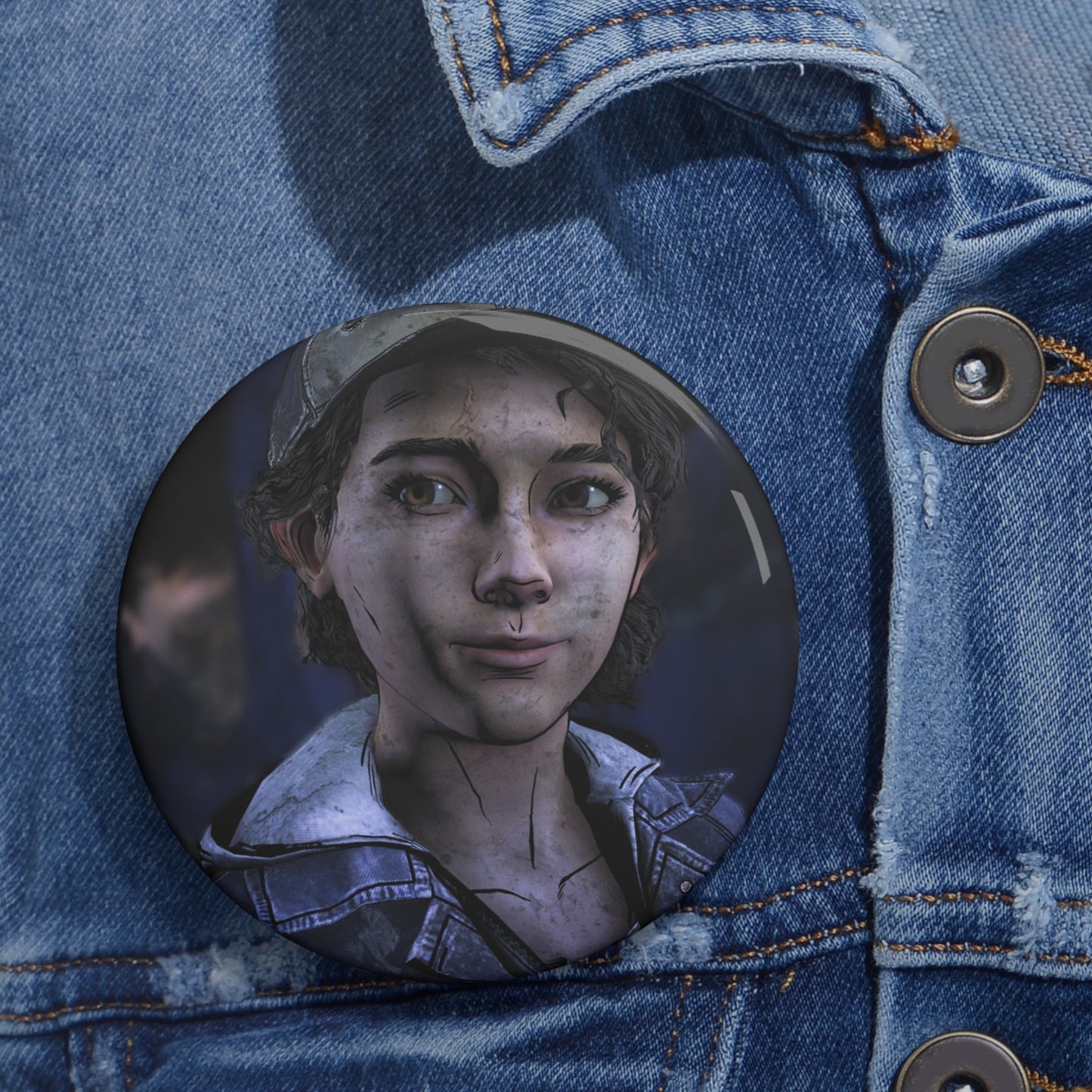 Telltale The Walking Dead Clementine Brooch