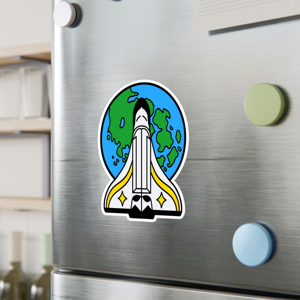 The Last of Us Ellie's Rocket Pin Sticker Kiss-Cut Vinyl