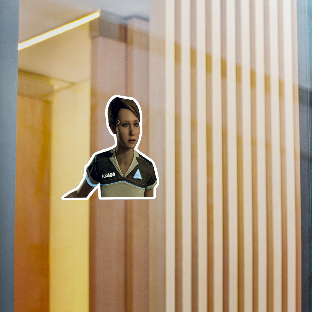 Detroit Become Human Kara AX400 Sticker