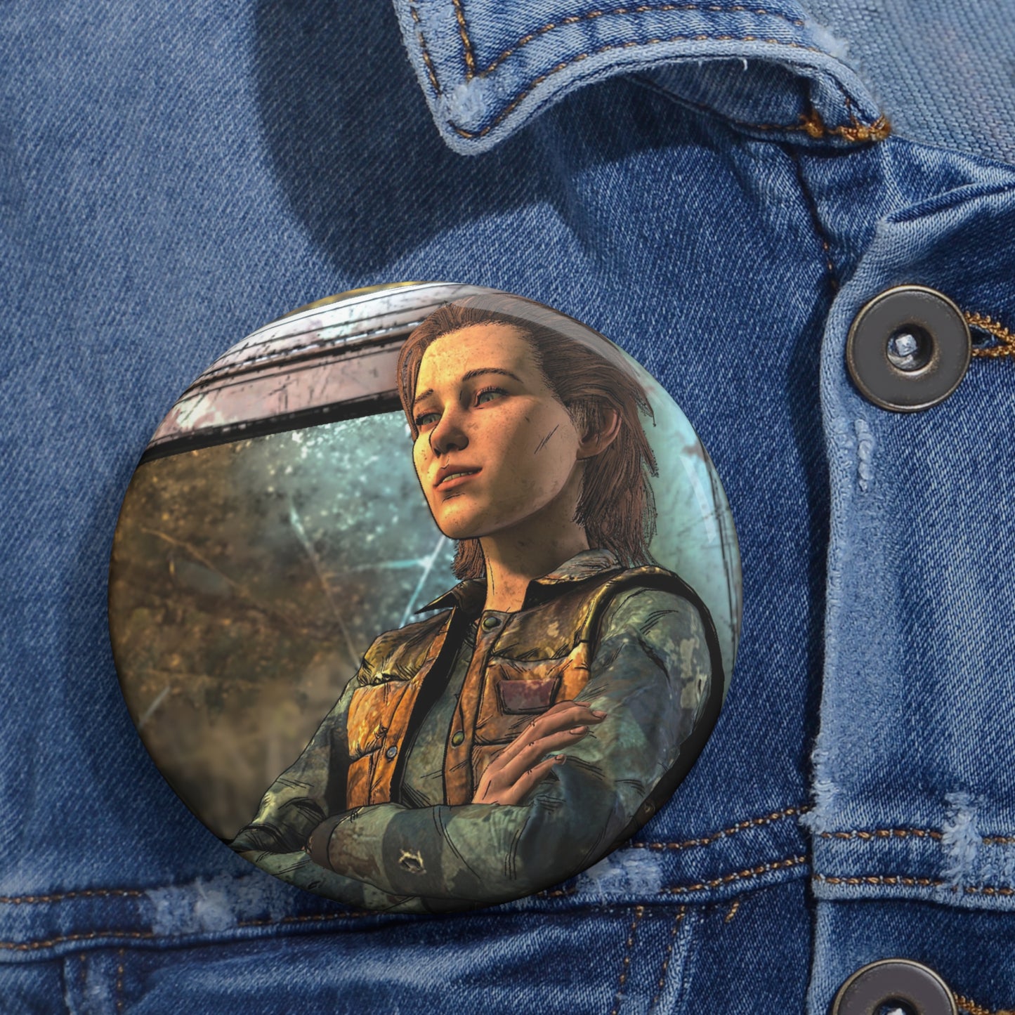 Telltale's The Walking Dead Brody Character Brooch