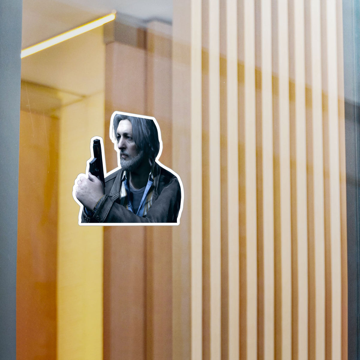 Detroit Become Human Hank Sticker No.3