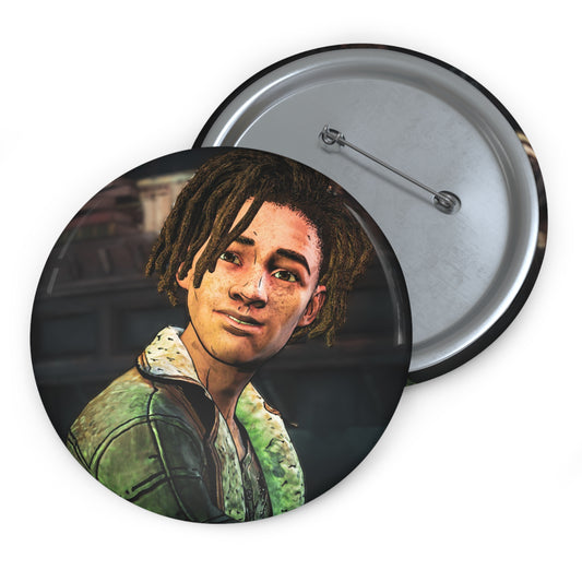 Telltale The Walking Dead Louis Handmade Brooch