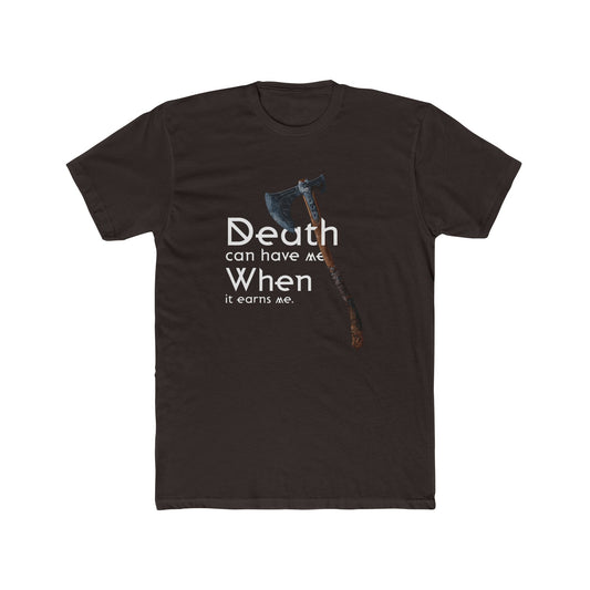 God of War Death Can Have Me Tshirt Unisex Cotton Crew Tee