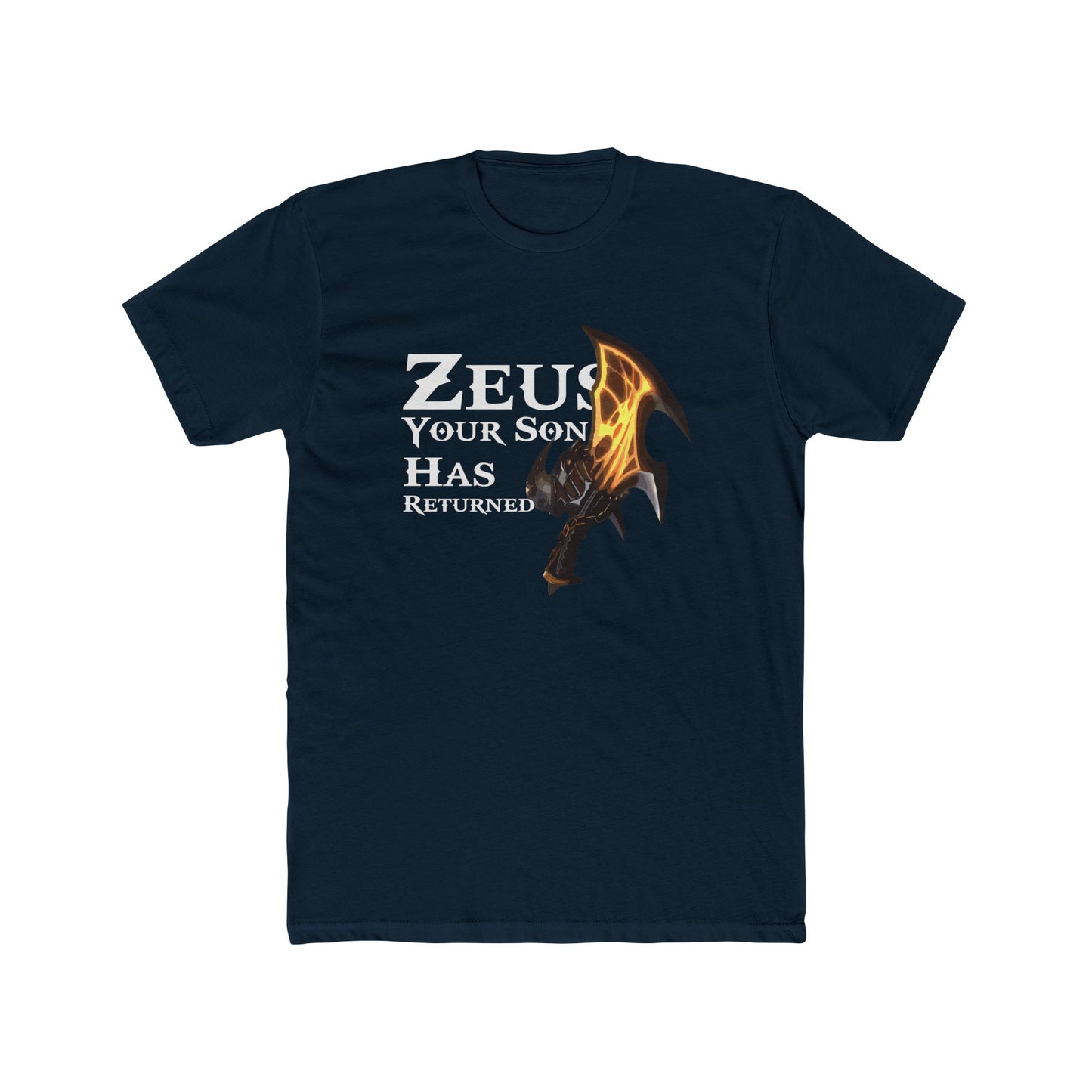 God of War Zeus Your Son Has Returned Tshirt