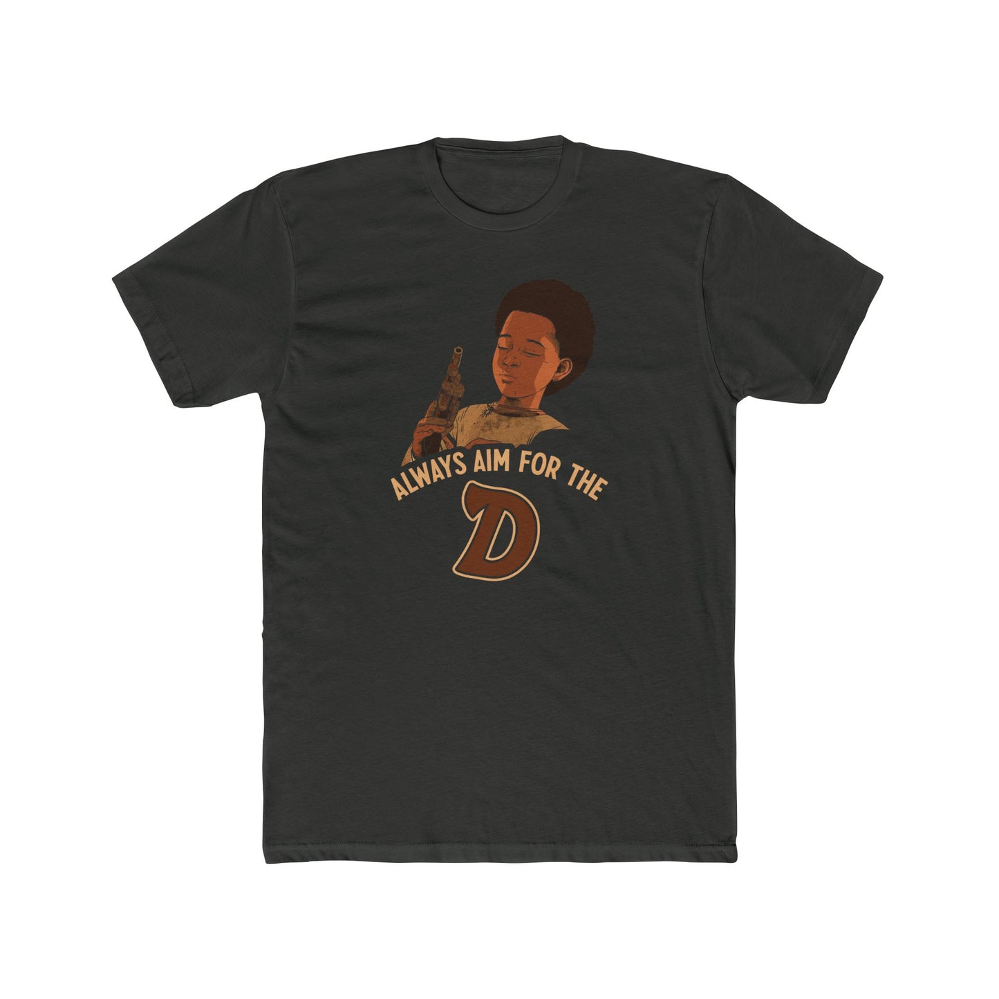 Telltales Always Aim for The Head AJ Tshirt Unisex Cotton Crew Tee