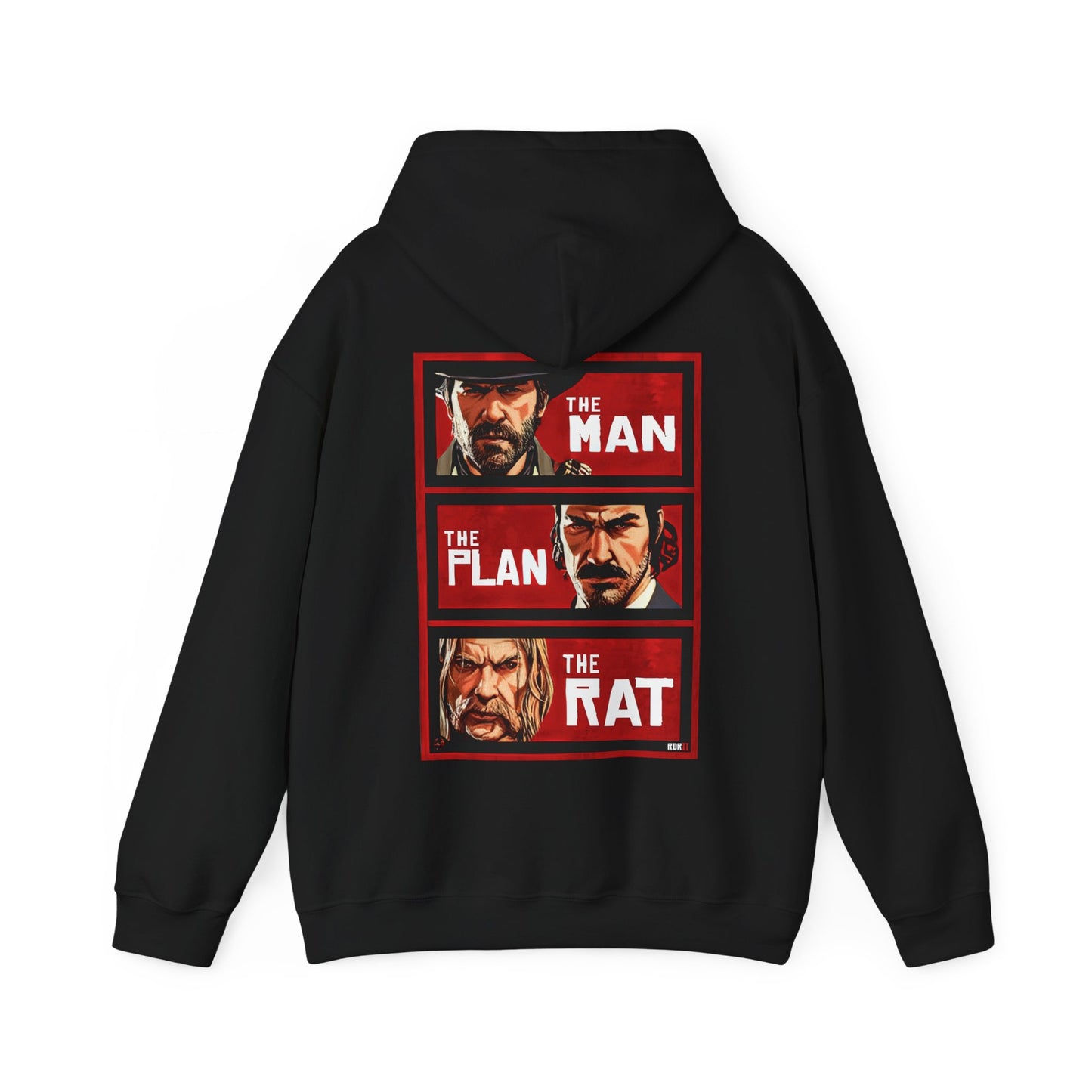 Red Dead Redemption 2 The Man The Plan The Rat Gaming Hoodie
