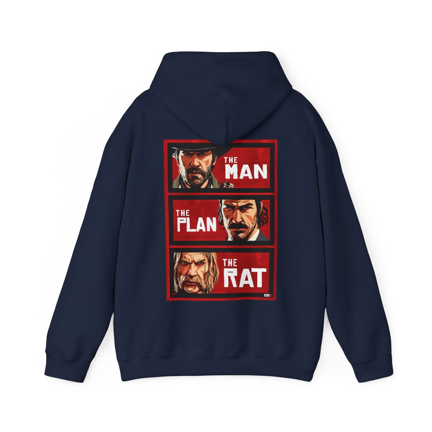 Red Dead Redemption 2 The Man The Plan The Rat Gaming Hoodie