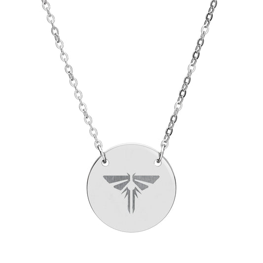 The Last of Us Firefly Symbol Engraving Pendant Necklace