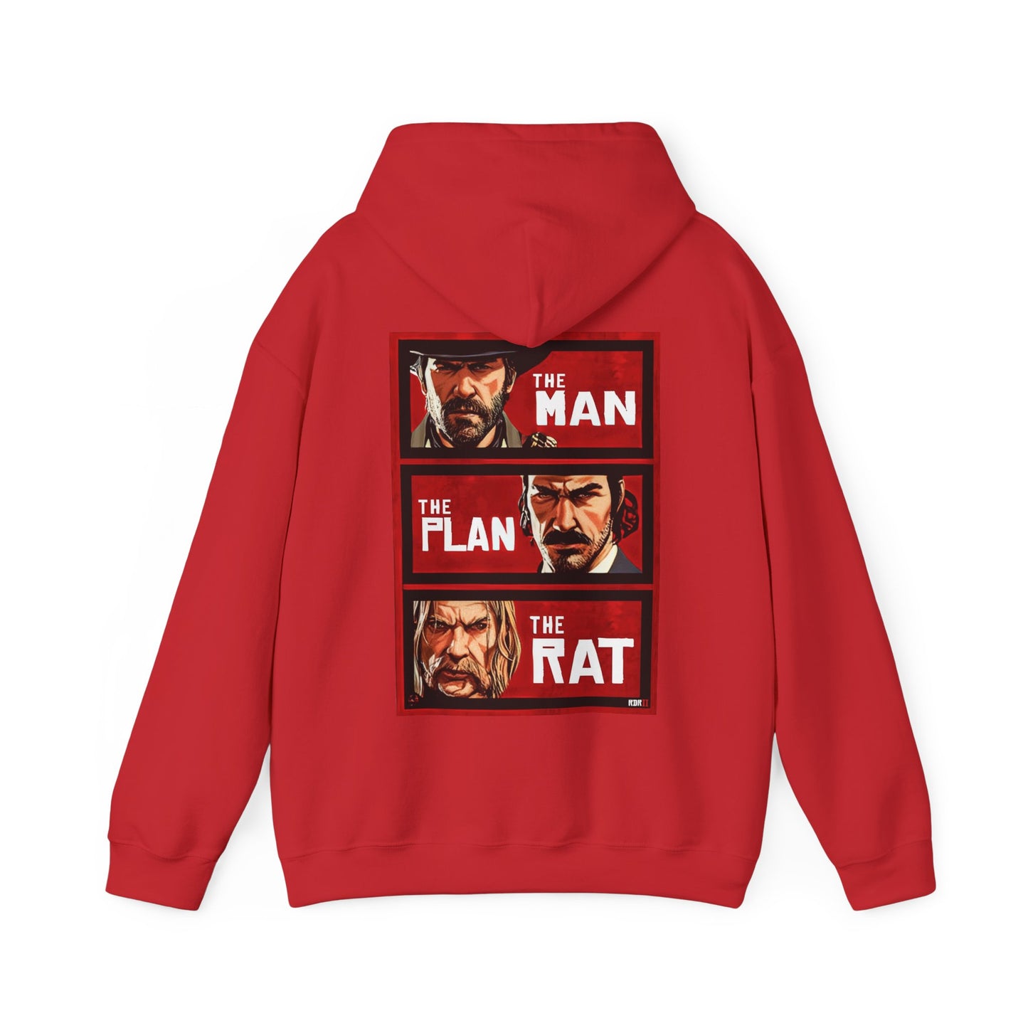Red Dead Redemption 2 The Man The Plan The Rat Gaming Hoodie
