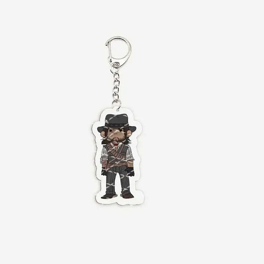 Red Dead Redemption Arthur Morgan Custom Acrylic Keychains - 6 Available at 2Fast2See.co