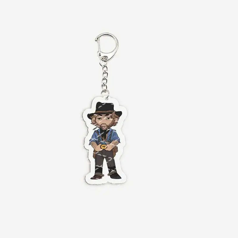 Red Dead Redemption Arthur Morgan Custom Acrylic Keychains - 7 Available at 2Fast2See.co