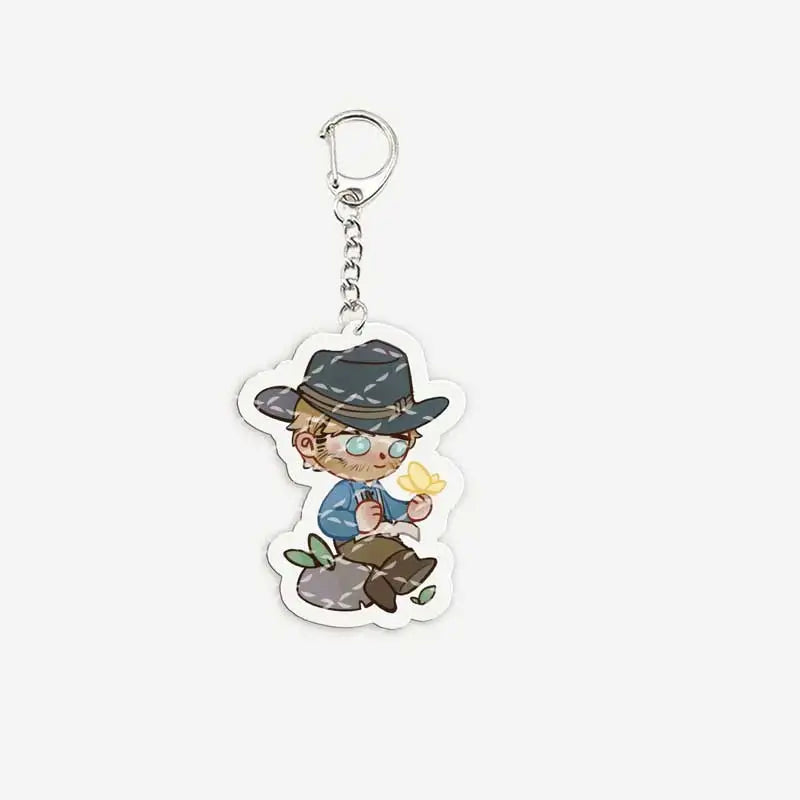 Red Dead Redemption Arthur Morgan Custom Acrylic Keychains - 2 Available at 2Fast2See.co