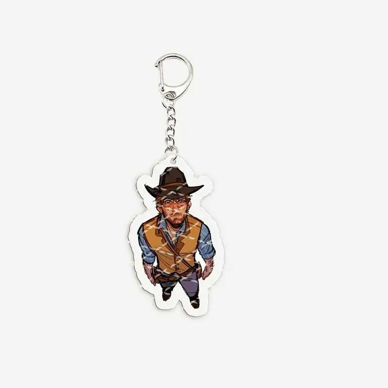 Red Dead Redemption Arthur Morgan Custom Acrylic Keychains - 1 Available at 2Fast2See.co