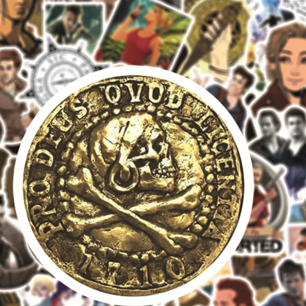 Uncharted 4 Game Inspired Stickers - 3 Sets