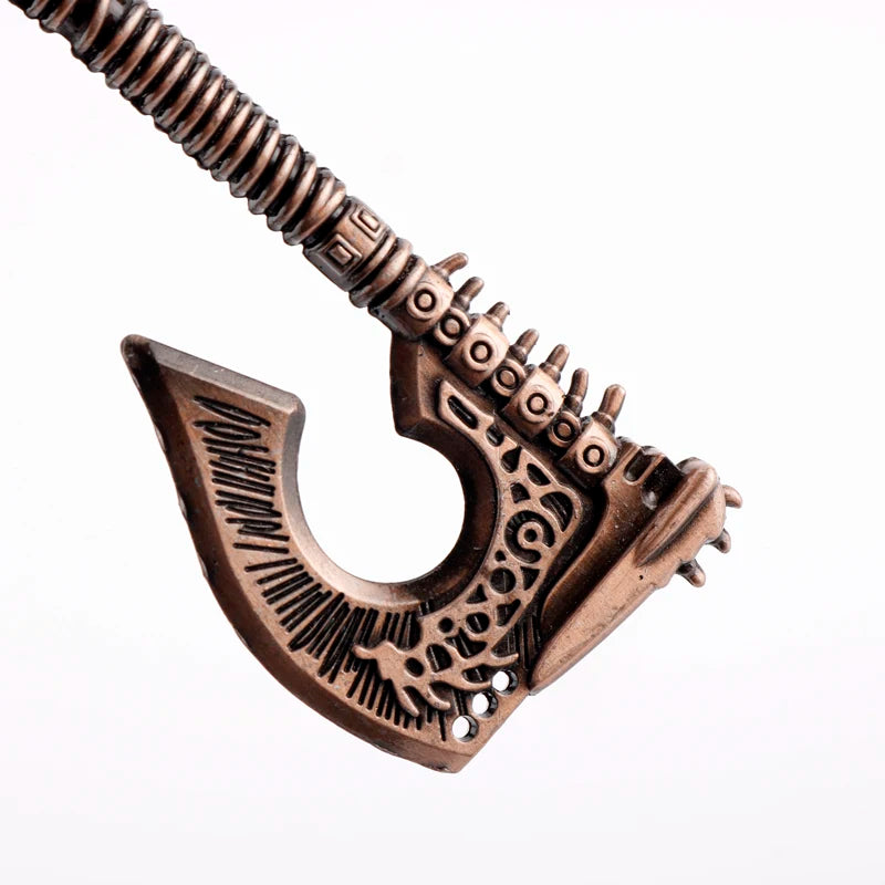World of Warcraft Axe Keychain Grom Hellscream Gorehowl Axe Keyring