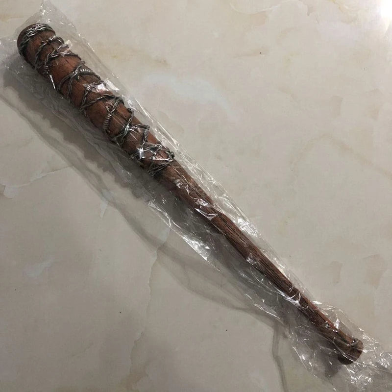 The Walking Dead Wooden Replica Negan 'Lucille Baseball Bat Barbed Wired Baseball Bat - Available at 2Fast2See.co