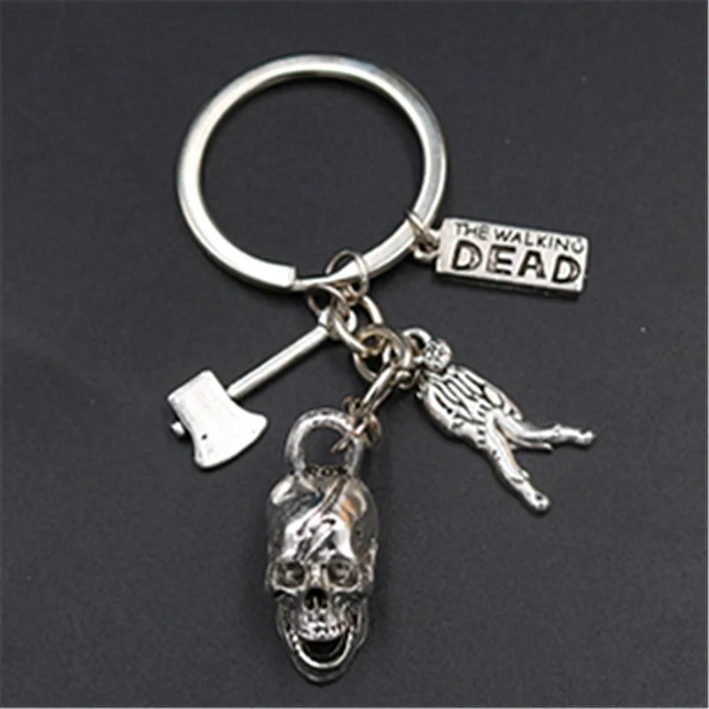 The Walking Dead Inspired Charm Keychain - Default Title Available at 2Fast2See.co