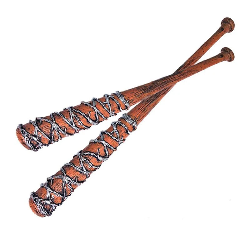 The Walking Dead Wooden Replica Negan 'Lucille Baseball Bat Barbed Wired Baseball Bat - Available at 2Fast2See.co