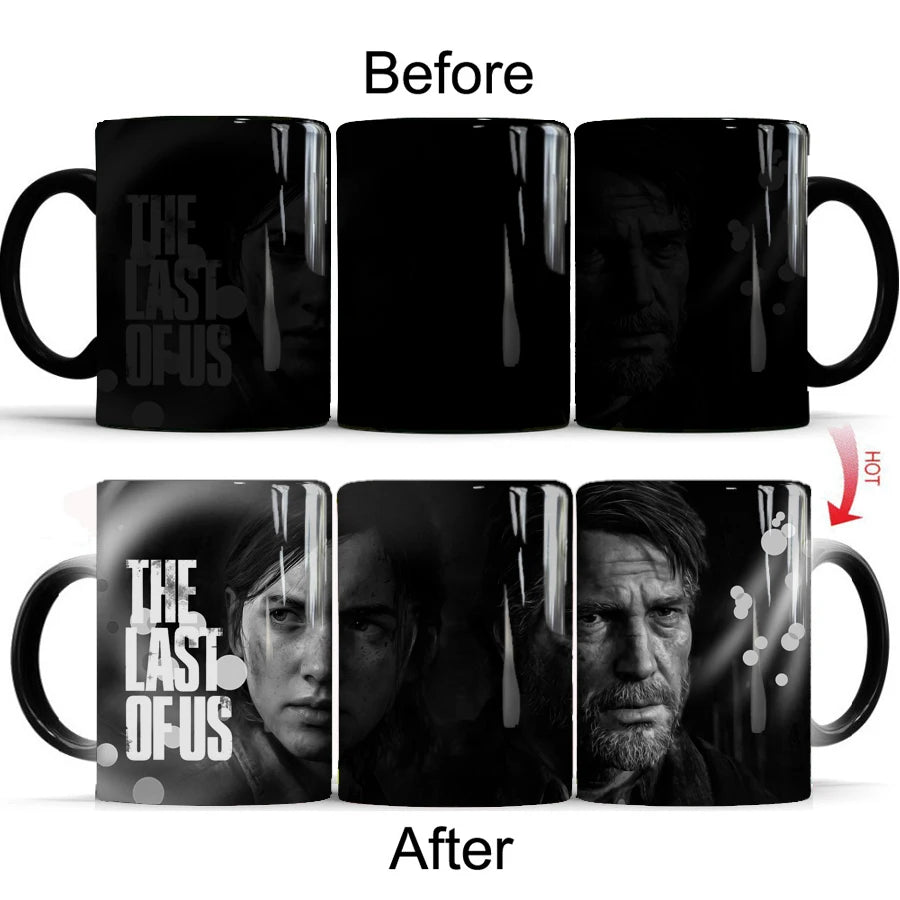 The Last of Us Part 2 Ellie Video Game Color Changing Heat Sensitive Ceramic Coffee Mug - Default Title Available at 2Fast2See.co