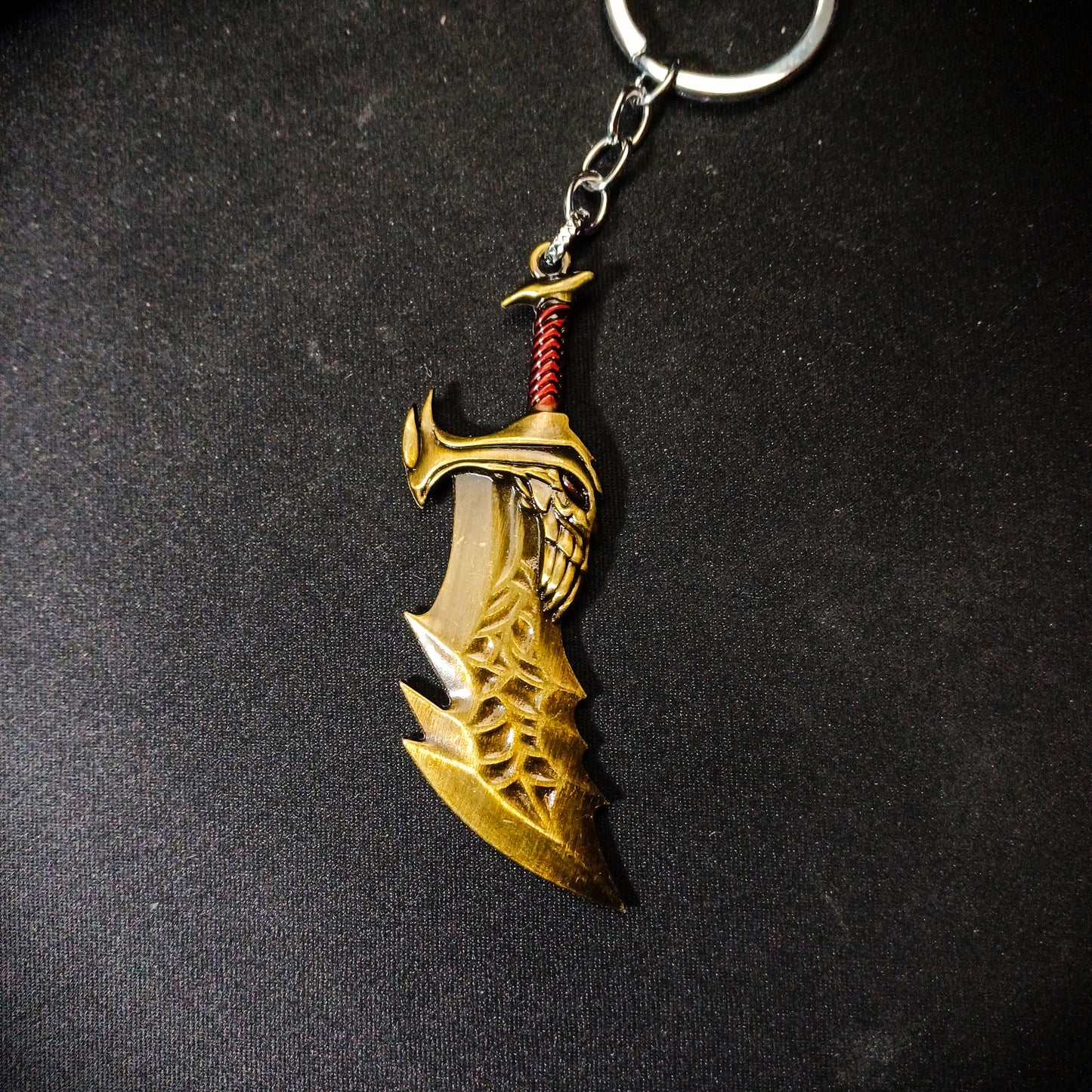 God of War Video Game Blade of Chaos Keychain - Blade of Chaos Available at 2Fast2See.co