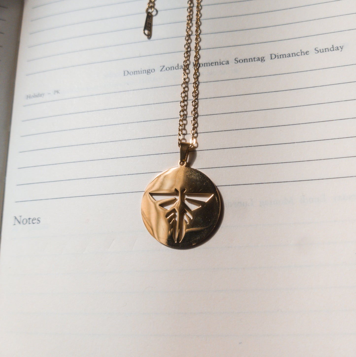 The Last of Us Stainless Steel Firefly Necklace