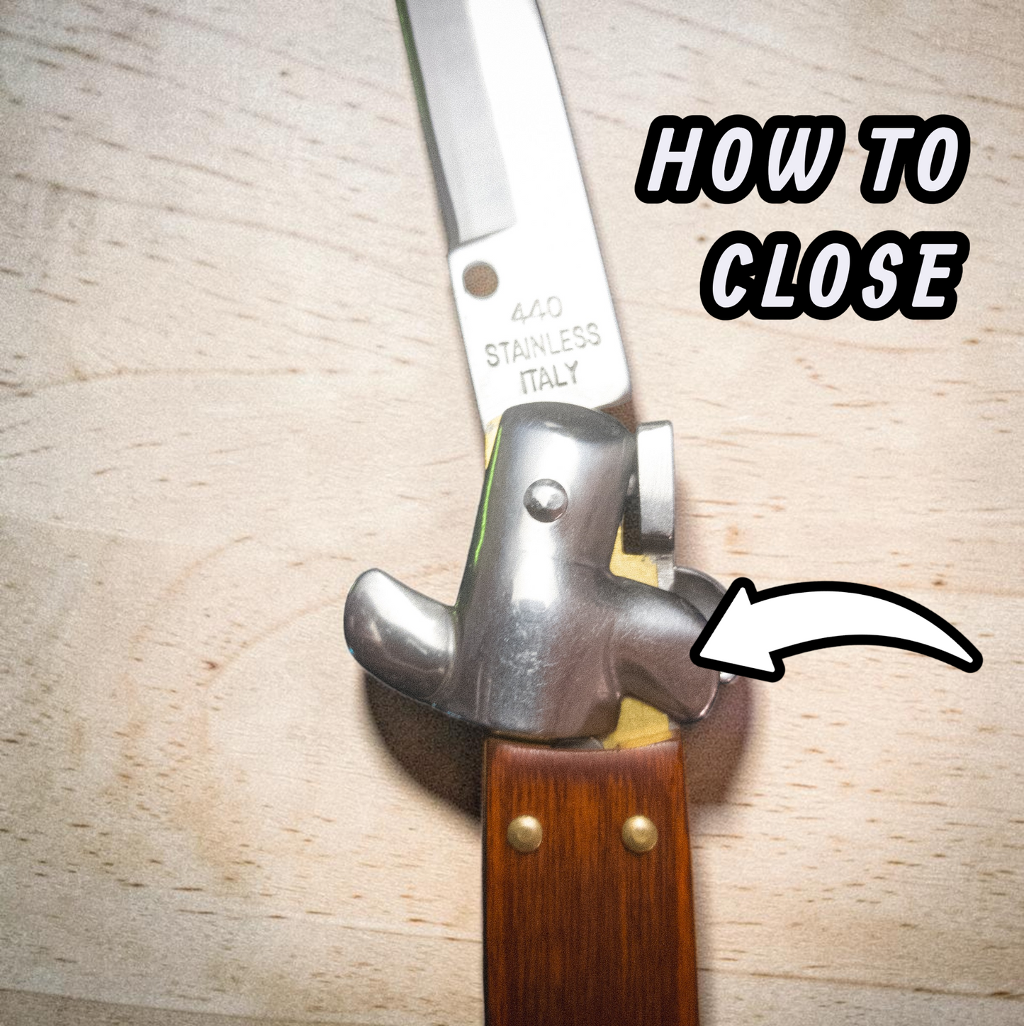 The Last of Us Ellie's Switchblade Handmade Replica Knife