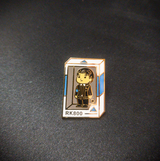 Detroit Become Human Connor RK800 Pin Badge - Default Title Available at 2Fast2See.co