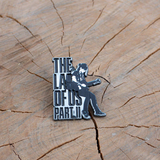 The Last of Us Part II Ellie with Guitar Metal Pin Extremely Detailed