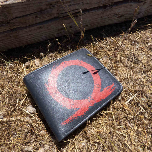 God of War Game Inspired Logo Kratos PU Leather Wallet