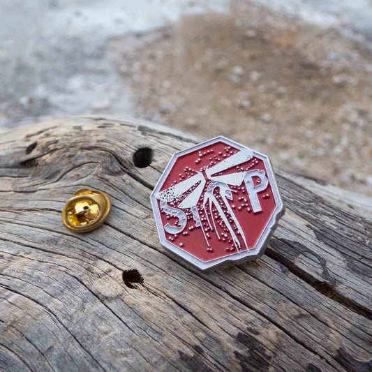 The Last of Us Metal Premium Firefly Stop Sign Pin Extremely Detailed