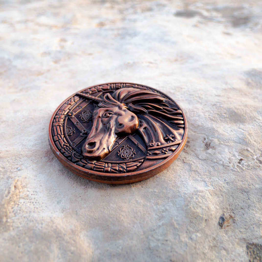 Resident Evil 2 Limited Edition Replica Unicorn Medallion Coin (Survival Unit)